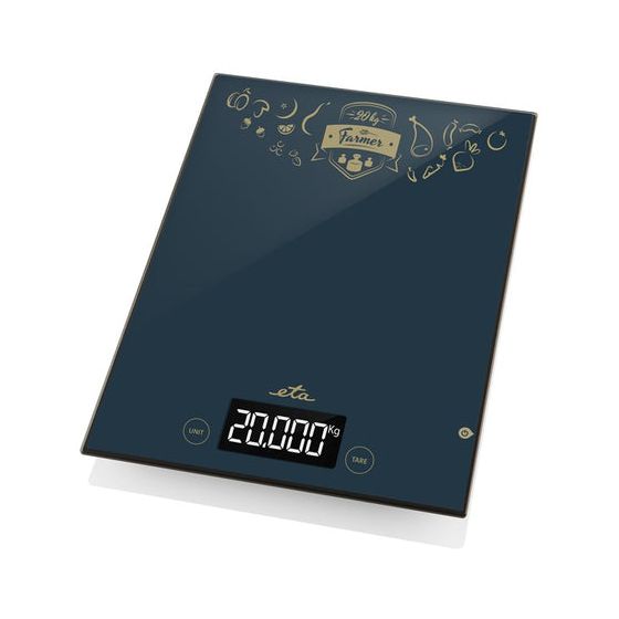 Eta Farmer Elektronische Küchenwaage bis 20 kg Genauigkeit 1 g  (Schwarz) f&uuml;r 24,99 Euro