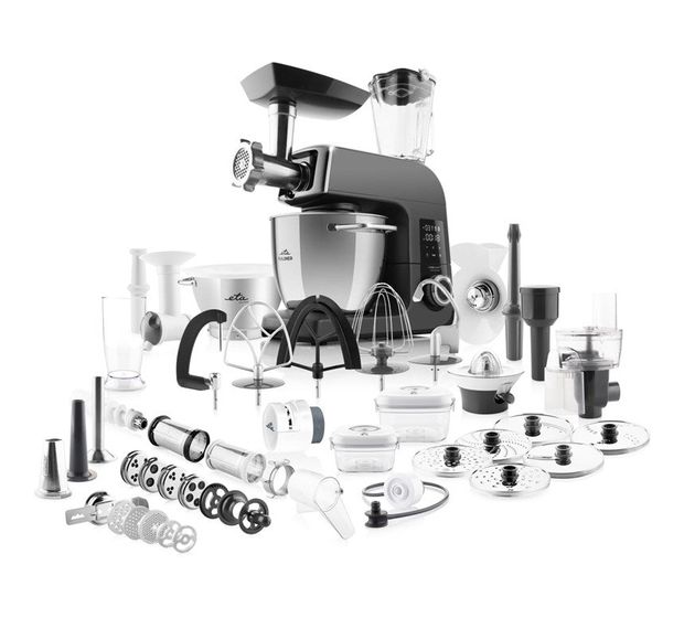 Eta Gratus Kuliner II Max 1700 W Küchenmaschine 6,7 l mit Waage  (Grau) f&uuml;r 1.096,00 Euro
