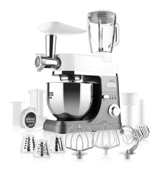 Eta Gustus IV Gulliver 1200 W Küchenmaschine 5,5 l  (Grau, Weiß) f&uuml;r 347,00 Euro