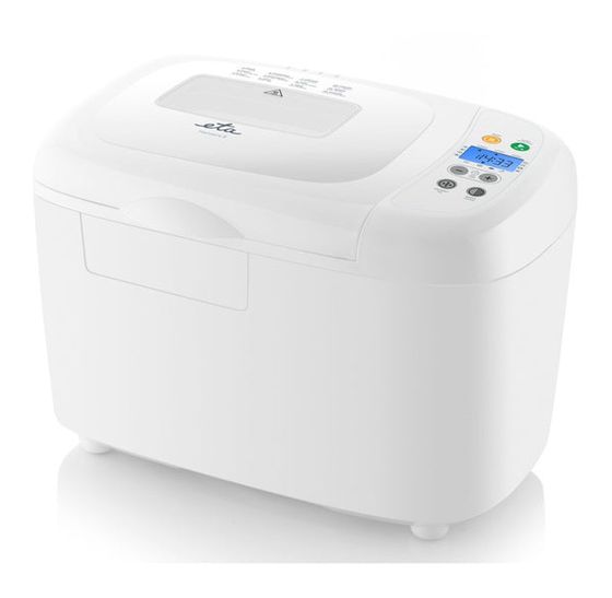 Eta Harmony II Brotbackautomat für 1,5 kg 850 W f&uuml;r 118,99 Euro