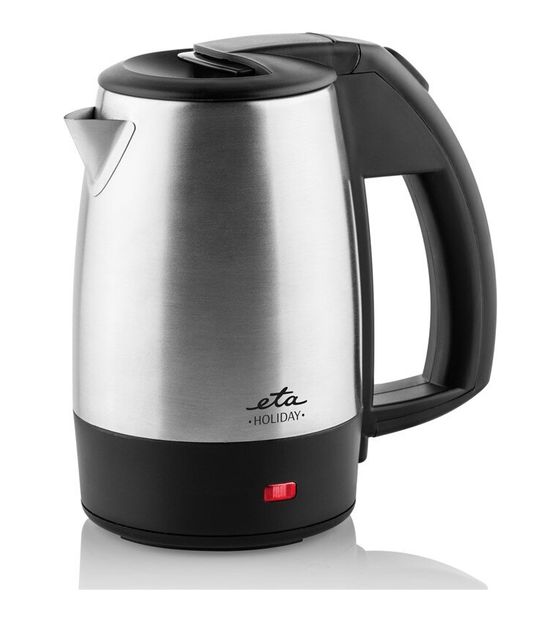 Eta Holiday 0,5 l Wasserkocher 1000 W  (Schwarz, Edelstahl) f&uuml;r 22,99 Euro