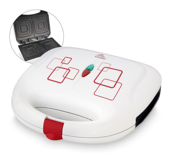 Eta Kvadro Sandwichmaker 700 W für 2 Sandwiches  (Weiß) f&uuml;r 24,99 Euro