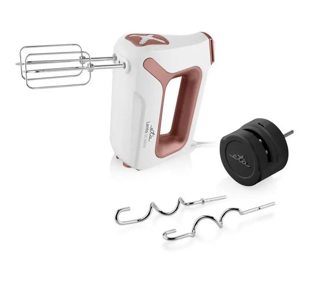 Eta Lento Elements Handmixer 500 W 4 Stufen  (Weiß, Terrakotta) f&uuml;r 49,99 Euro