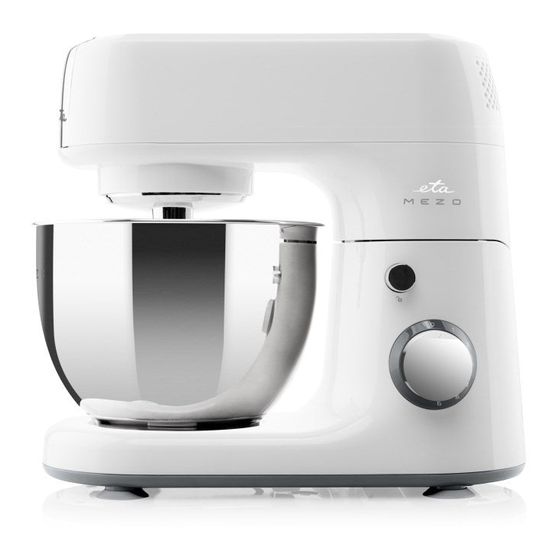 Eta Mezo III Bravo 1000 W Küchenmaschine 4 l  (Edelstahl, Weiß) f&uuml;r 146,99 Euro