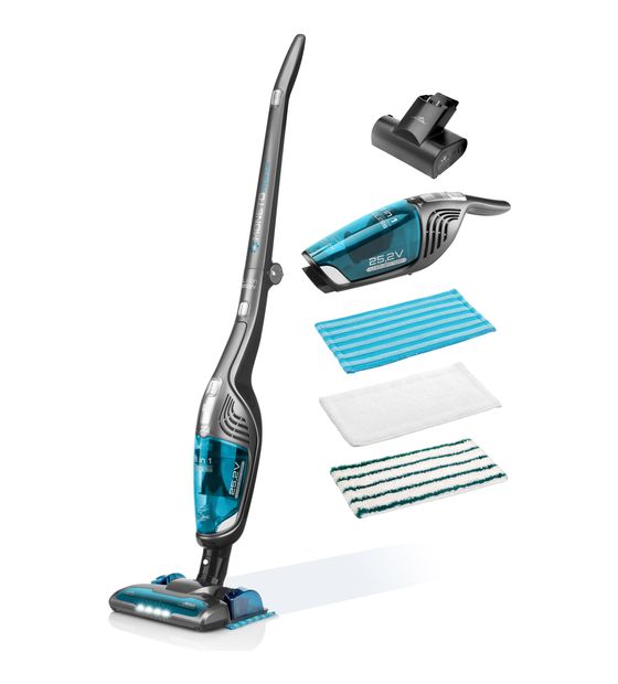 Eta Moneto II Aqua Plus Handstaubsauger Beutellos bis 50 min Laufzeit 25,2 V HEPA  (Blau, Grau) f&uuml;r 266,99 Euro