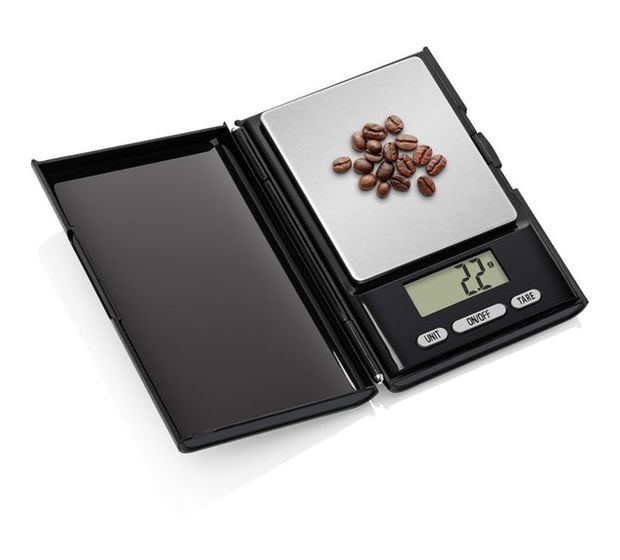 Eta Pocky Elektronische Küchenwaage bis 0,5 kg Genauigkeit 0,1 g  (Schwarz) f&uuml;r 19,99 Euro