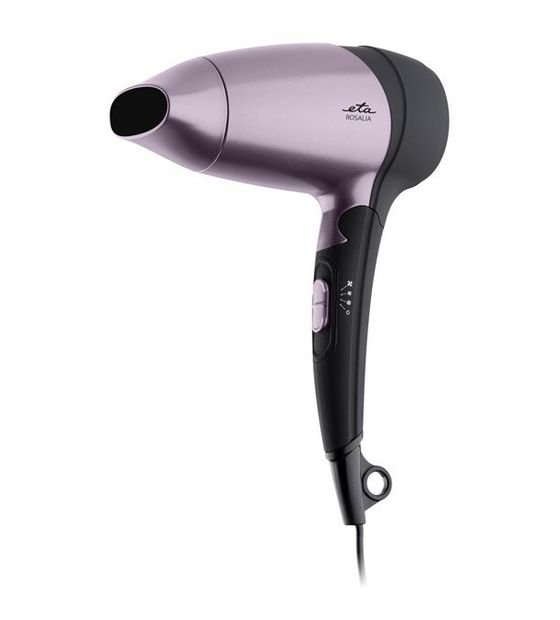 Eta Rosalia Haartrockner 1200 W  (Schwarz, Violett) f&uuml;r 19,99 Euro