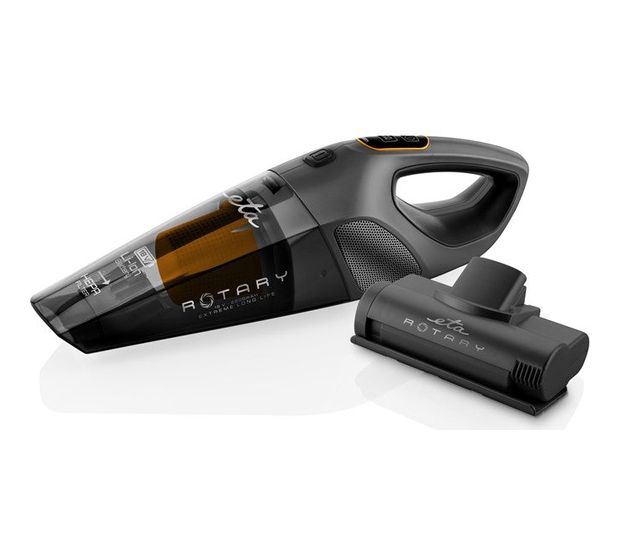 Eta Rotary Handstaubsauger Beutellos bis 30 min Laufzeit 18 V HEPA  (Schwarz) f&uuml;r 82,49 Euro