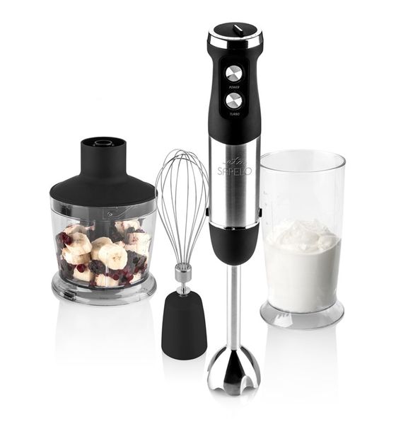 Eta Sapelo 800 W Küchenmaschine 0,7 l (Schwarz, Satinierter Stahl) f&uuml;r 59,99 Euro