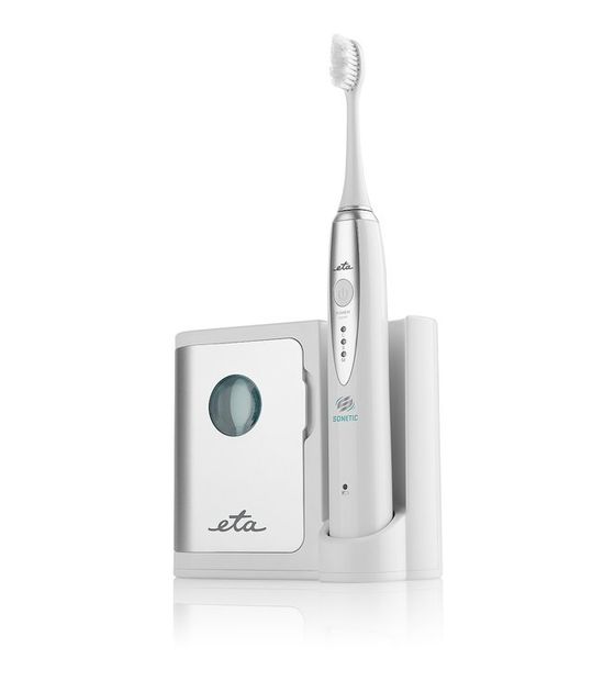 Eta Sonetic mit UV Vibrierende Zahnbürste für Erwachsene 31000 Bewegungen pro Minute  (Weiß) f&uuml;r 54,99 Euro