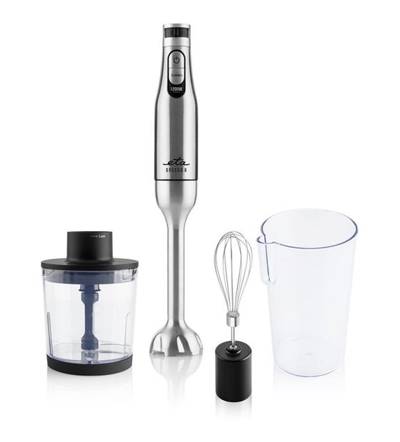 Eta Spesso II Stabmixer 1200 W (Schwarz, Satinierter Stahl) f&uuml;r 95,49 Euro