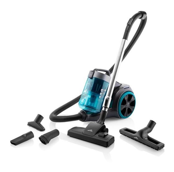 Eta Stellar Bodenstaubsauger Beutellos 700 W HEPA  (Schwarz, Blau) f&uuml;r 100,99 Euro