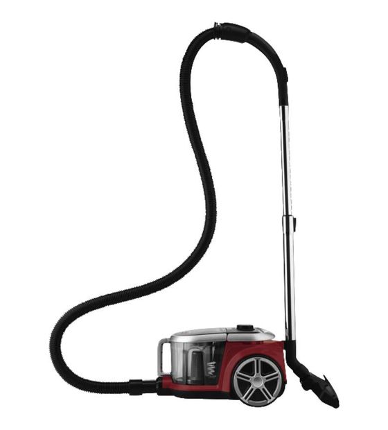 Eta Stormy Turbo Bodenstaubsauger mit Staubbeutel 800 W HEPA  (Schwarz, Rot) f&uuml;r 136,99 Euro