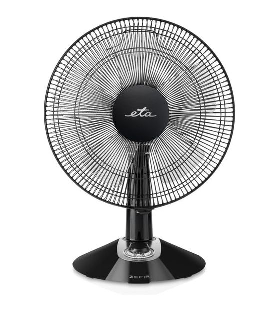 Eta Zefir Ventilator Tisch neigbar 55 dB  (Schwarz) f&uuml;r 63,99 Euro