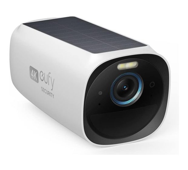 Eufy eufyCam 3 S330 Zusatzkamera 3840 x 2160 Pixel IP-Sicherheitskamera IP65, IP67 Außen Nachtsicht  (Schwarz, Weiß) f&uuml;r 120,99 Euro