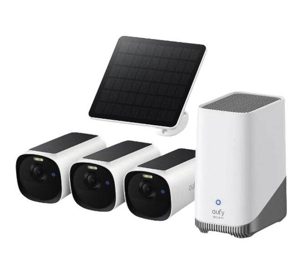 Eufy eufyCam E40 3-Cam Kit  IP66 Außen Wlan f&uuml;r 366,00 Euro