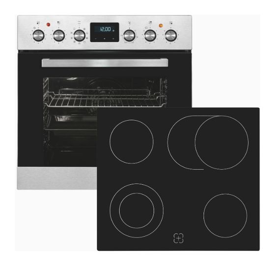 Exquisit EHE185-HBZ-020 Herdset 75 l mit 60 cm Glaskeramik Kochfeld f&uuml;r 488,00 Euro