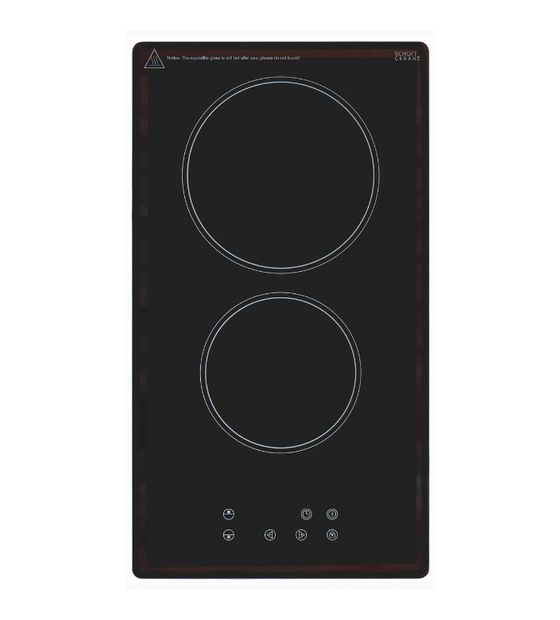 Exquisit EKC301-020 autarkes 29 cm Glaskeramik Kochfeld/Herdplatte 2 Zone(n) f&uuml;r 133,99 Euro