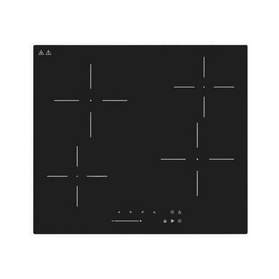 Exquisit EKC600-490 autarkes 59 cm Glaskeramik Kochfeld/Herdplatte 4 Zone(n) f&uuml;r 129,99 Euro