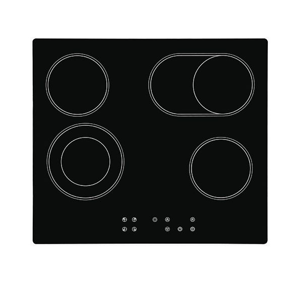 Exquisit EKC601-2.1 BZ autarkes 58 cm Glaskeramik Kochfeld/Herdplatte 4 Zone(n) f&uuml;r 158,99 Euro