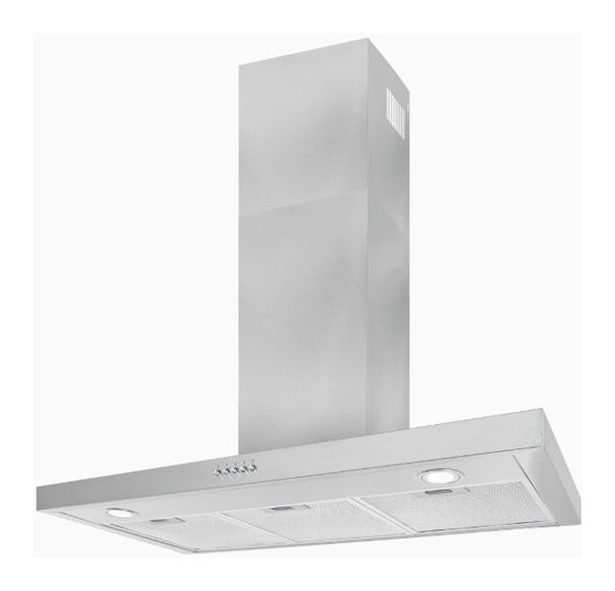 Exquisit FKH90-2 Abluft/Umluft Dunstabzugshaube/Esse Wand 90 cm (Edelstahl) f&uuml;r 160,99 Euro