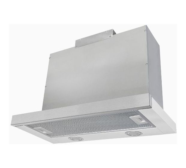 Exquisit FSH62-21 Abluft/Umluft Dunstabzugshaube/Esse Wand 60 cm (Edelstahl, Weiß) f&uuml;r 169,00 Euro