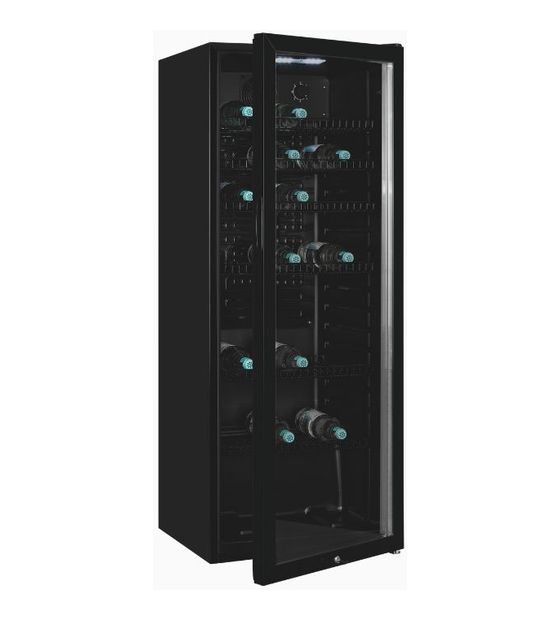 Exquisit GKS240-GT-160C 237 l Kühlschrank freistehend EEK: C 449 kWh Jahr  (Schwarz) f&uuml;r 398,00 Euro