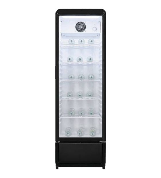 Exquisit GKS260-GT-431D 280 l / 280 l Kühlschrank freistehend EEK: D 690 kWh Jahr NoFrost  (Schwarz) f&uuml;r 484,00 Euro