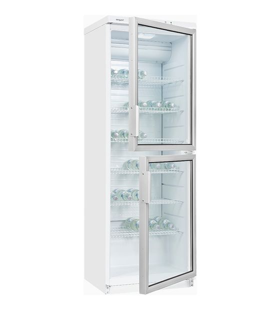 Exquisit GKS350-2-GT-280D 320 l Kühlschrank freistehend EEK: D 756 kWh Jahr  (Weiß) f&uuml;r 743,00 Euro