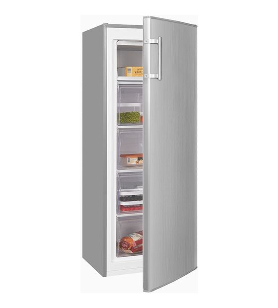 Exquisit GS230-H-040E 168 l Gefrierschrank 190 kWh Jahr  (Edelstahl) f&uuml;r 366,00 Euro