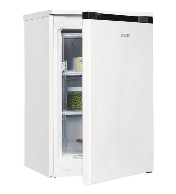 Exquisit GS81-040B 87 l Gefrierschrank 84 kWh Jahr  (Weiß) f&uuml;r 411,00 Euro