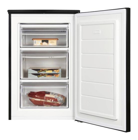 Exquisit GS81-040C 87 l Gefrierschrank 150 kWh Jahr  (Schwarz) f&uuml;r 289,99 Euro