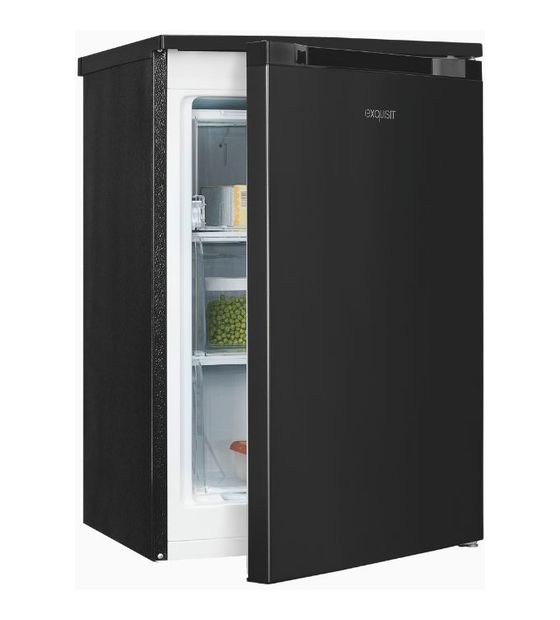 Exquisit GS81-051C 85 l Gefrierschrank 105 kWh Jahr  (Dunkles Grau) f&uuml;r 319,00 Euro
