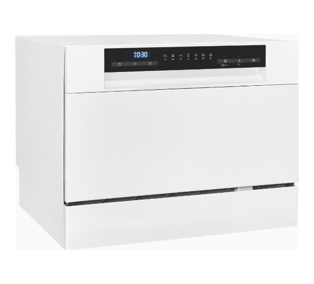 Exquisit GSP206-030D 60 cm Geschirrspüler freistehend leise 6 Maßgedecke (Weiß) f&uuml;r 509,00 Euro