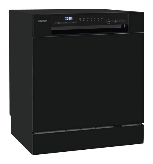 Exquisit GSP508-030D 60 cm Geschirrspüler unterbaufähig Leise 8 Maßgedecke aquaStop Funktion f&uuml;r 387,00 Euro