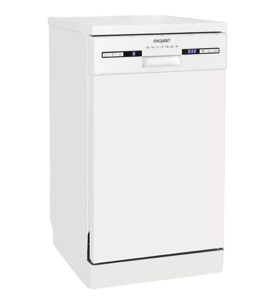 Exquisit GSP9309-030E 45 cm Geschirrspüler freistehend Leise 9 Maßgedecke aquaStop Funktion f&uuml;r 339,00 Euro