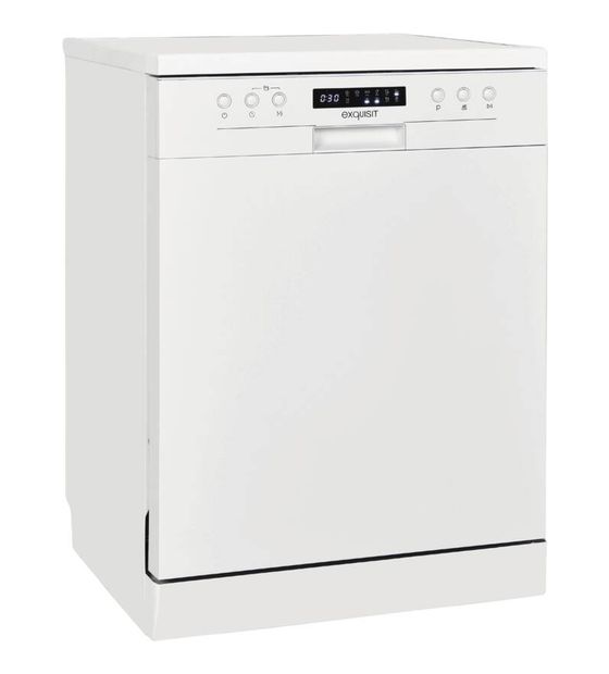 Exquisit GSP9414-030D 60 cm Geschirrspüler freistehend Leise 14 Maßgedecke aquaStop Funktion f&uuml;r 369,00 Euro