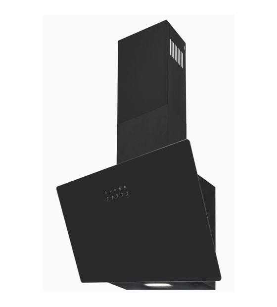 Exquisit KFD60-020 Umluft Dunstabzugshaube/Esse Wand 60 cm (Schwarz) f&uuml;r 128,99 Euro