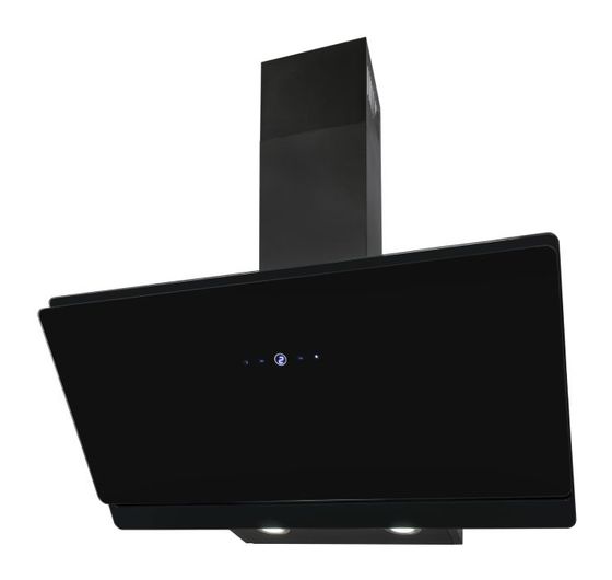 Exquisit KFD80-8 Abluft/Umluft Dunstabzugshaube/Esse Wand 795 mm (Schwarz) f&uuml;r 208,99 Euro