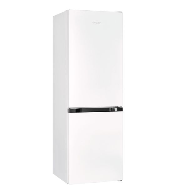 Exquisit KGC231-60-E-050C 109 l / 48 l Kühl-Gefrierkombi freistehend 121 kWh Jahr  (Schwarz, Weiß) f&uuml;r 391,00 Euro