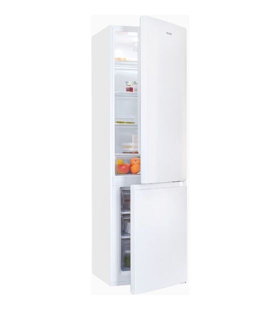 Exquisit KGC265-70-040D 191 l / 71 l Kühl-Gefrierkombi freistehend 168 kWh Jahr  (Weiß) f&uuml;r 352,00 Euro