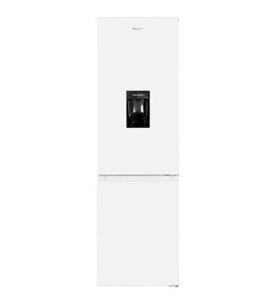 Exquisit KGC265-70-NF-WS-040C 180 l / 71 l Kühl-Gefrierkombi freistehend NoFrost 141 kWh Jahr  (Schwarz, Weiß) f&uuml;r 535,00 Euro