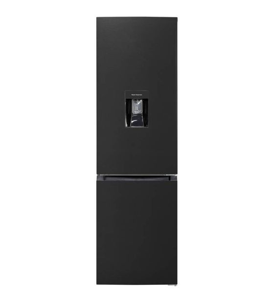 Exquisit KGC265-70-NF-WS-040C 180 l / 71 l Kühl-Gefrierkombi freistehend NoFrost 141 kWh Jahr  (Schwarz) f&uuml;r 552,00 Euro