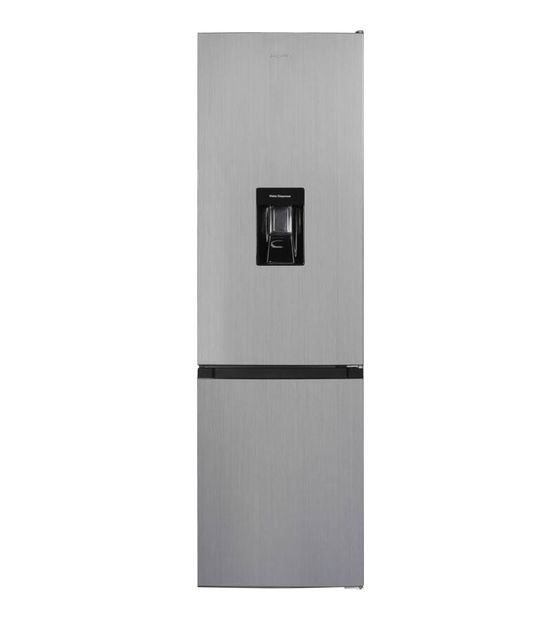 Exquisit KGC265-70-WS-040D 189 l / 71 l Kühl-Gefrierkombi freistehend 168 kWh Jahr  (Schwarz, Edelstahl) f&uuml;r 438,00 Euro