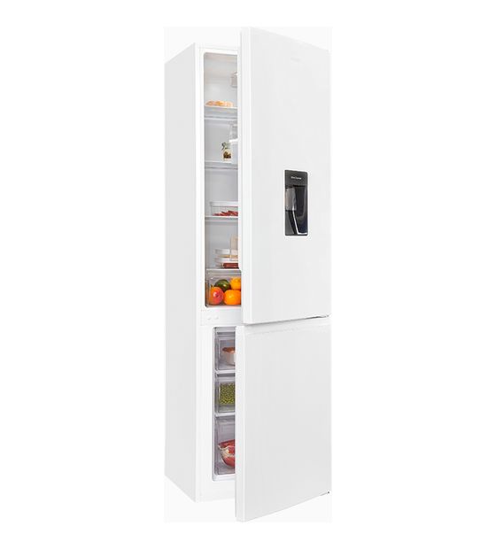 Exquisit KGC265-70-WS-040D 189 l / 71 l Kühl-Gefrierkombi freistehend NoFrost 168 kWh Jahr  (Weiß) f&uuml;r 524,00 Euro