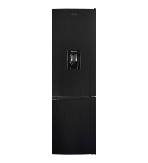 Exquisit KGC265-70-WS-040E 189 l / 71 l Kühl-Gefrierkombi freistehend 210 kWh Jahr  (Schwarz, Edelstahl) f&uuml;r 426,00 Euro