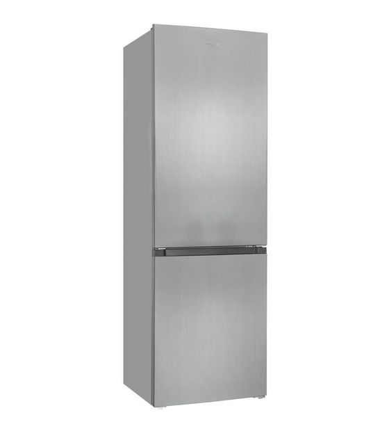 Exquisit KGC320-95-E-040E 219 l / 96 l Kühl-Gefrierkombi freistehend 234 kWh Jahr  (Silber) f&uuml;r 494,00 Euro