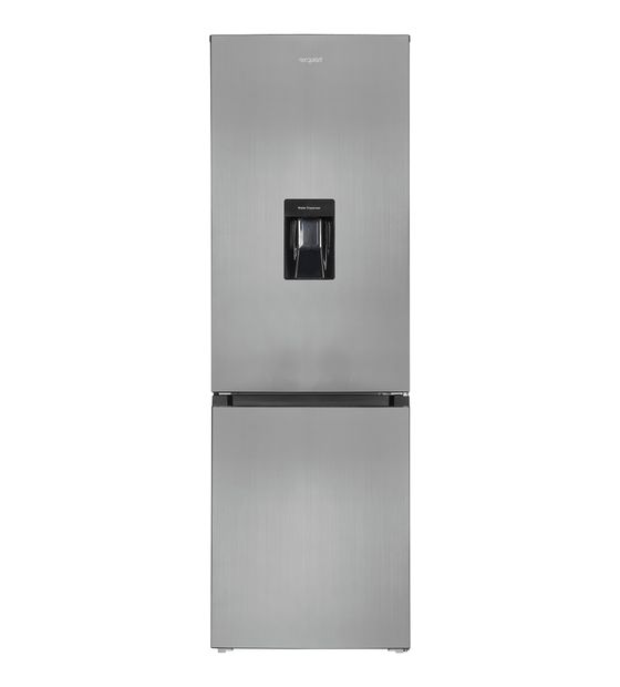 Exquisit KGC320-95-E-WS-040C 217 l / 96 l Kühl-Gefrierkombi freistehend 149 kWh Jahr  (Silber) f&uuml;r 518,00 Euro