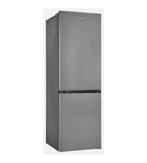 Exquisit KGC340-115-NF-040C 224 l / 113 l Kühl-Gefrierkombi freistehend NoFrost 163 kWh Jahr  (Grau) f&uuml;r 578,00 Euro