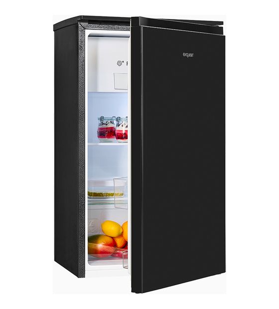 Exquisit KS117-3-010E 82 l / 75 l Tischkühlschrank EEK: E 125 kWh Jahr  (Schwarz) f&uuml;r 264,99 Euro